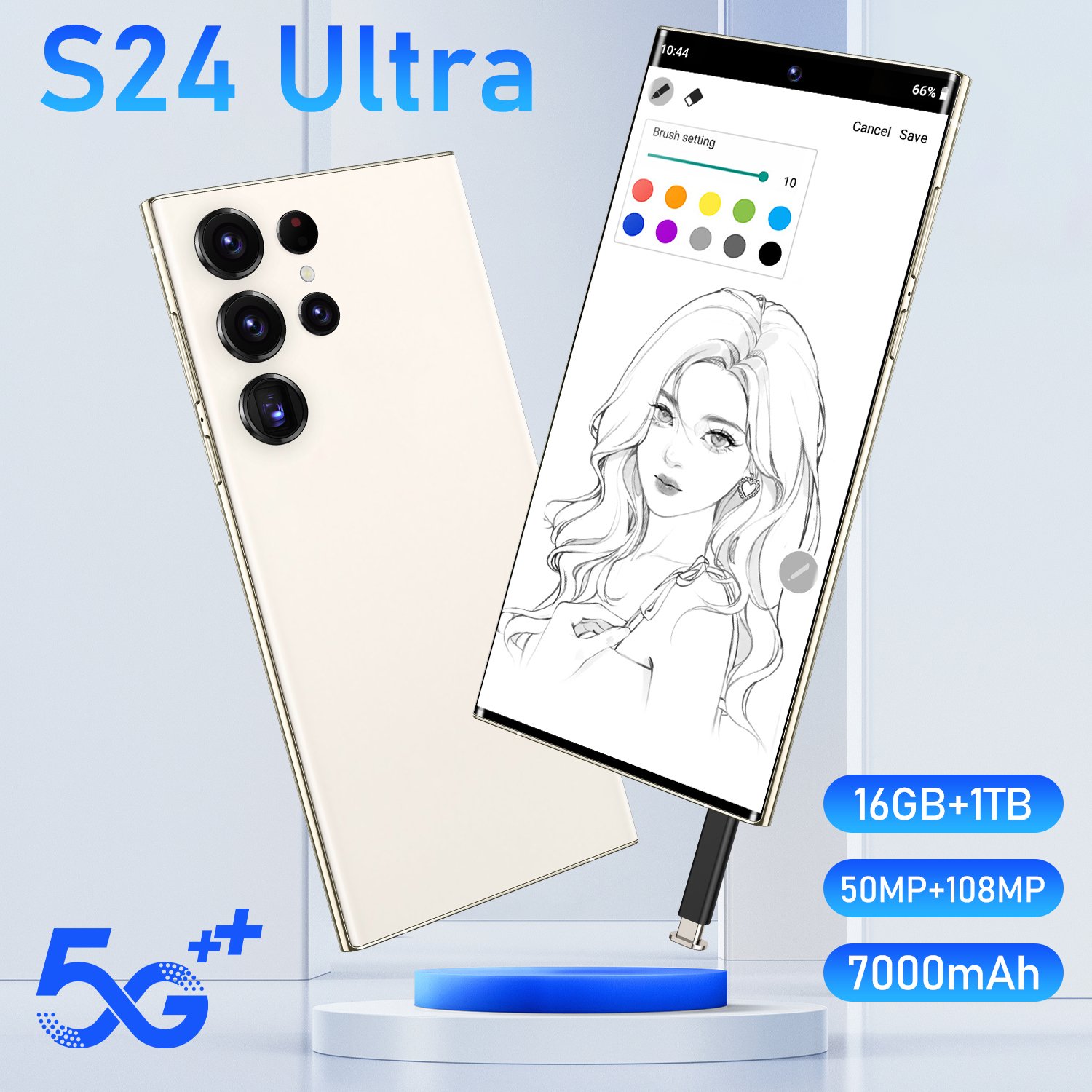 2024 Original Android 13 s24 ultra phone Smartphone 16+1TB Mobile Phone Cell Gaming Phone 5G smartphone 3G&4G cellphone